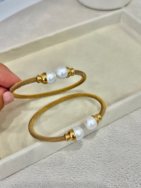 Brazalete Perla Elegante