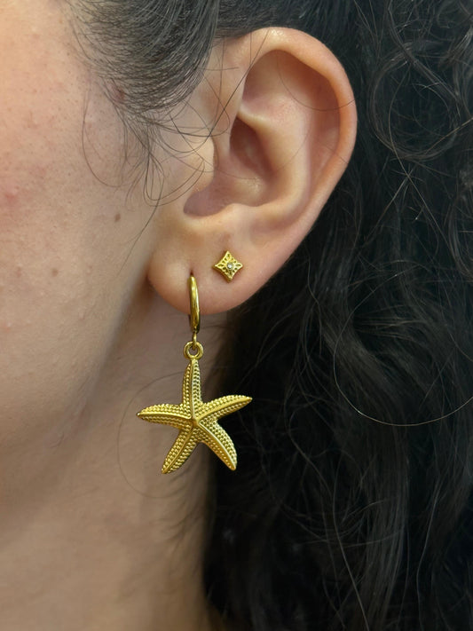 Pendientes Estrellas de mar