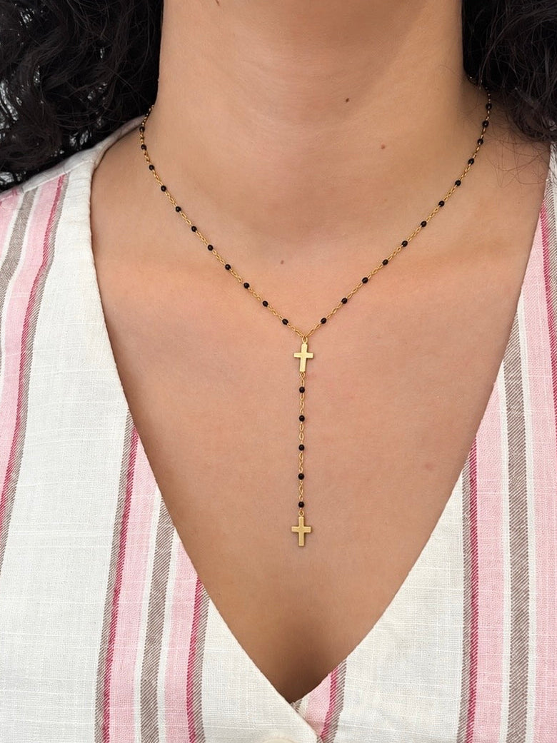 Collar Rosario de Cruz