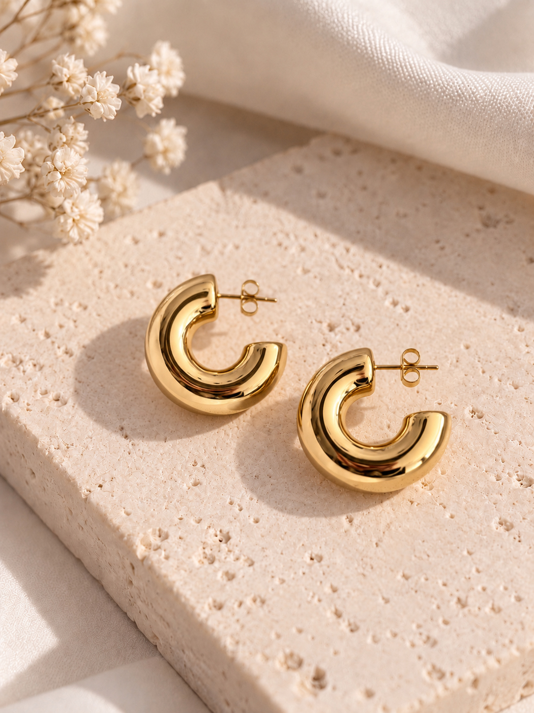 Pendientes Chic Dorados