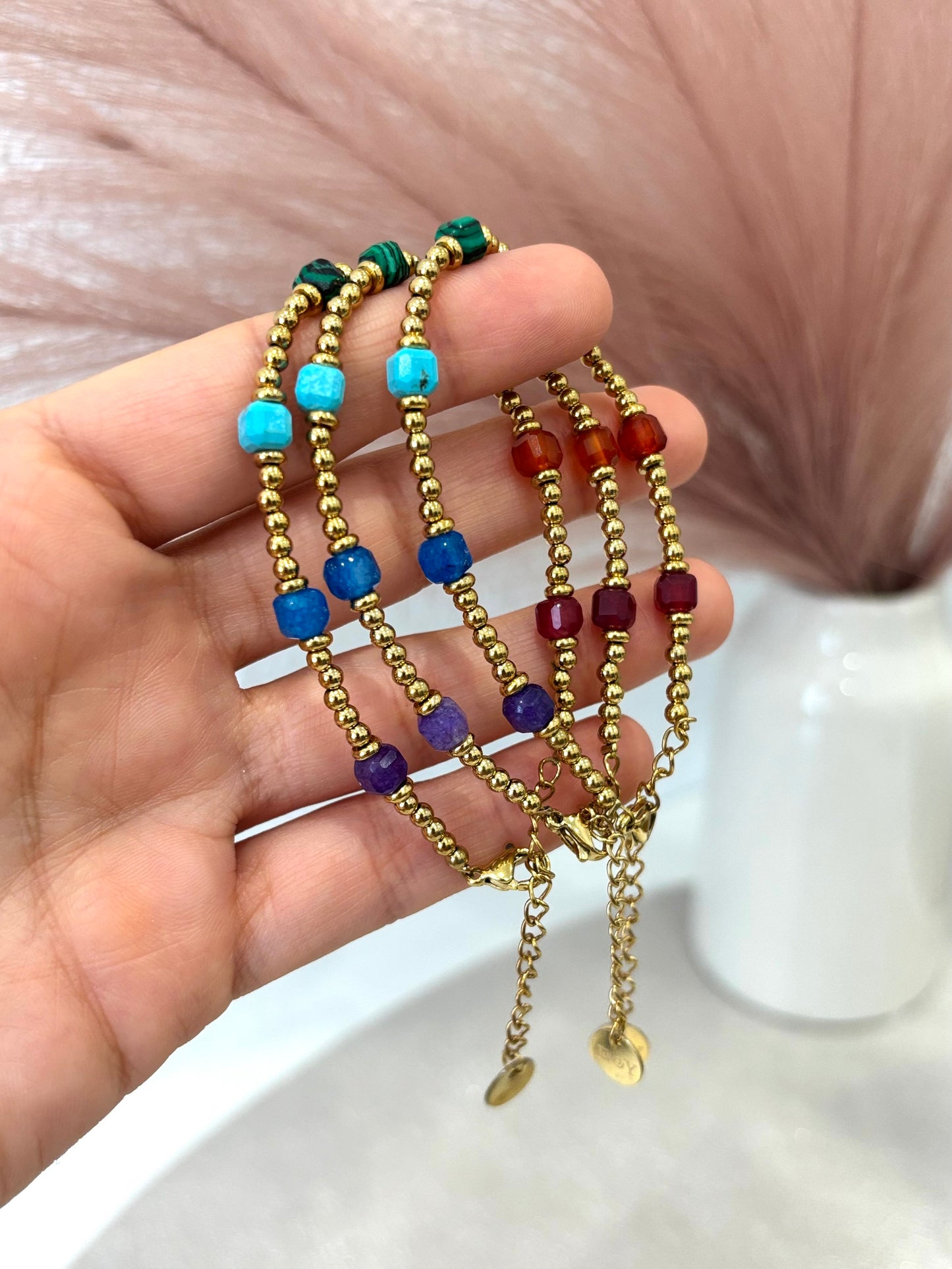 Pulsera Piedras Preciosas