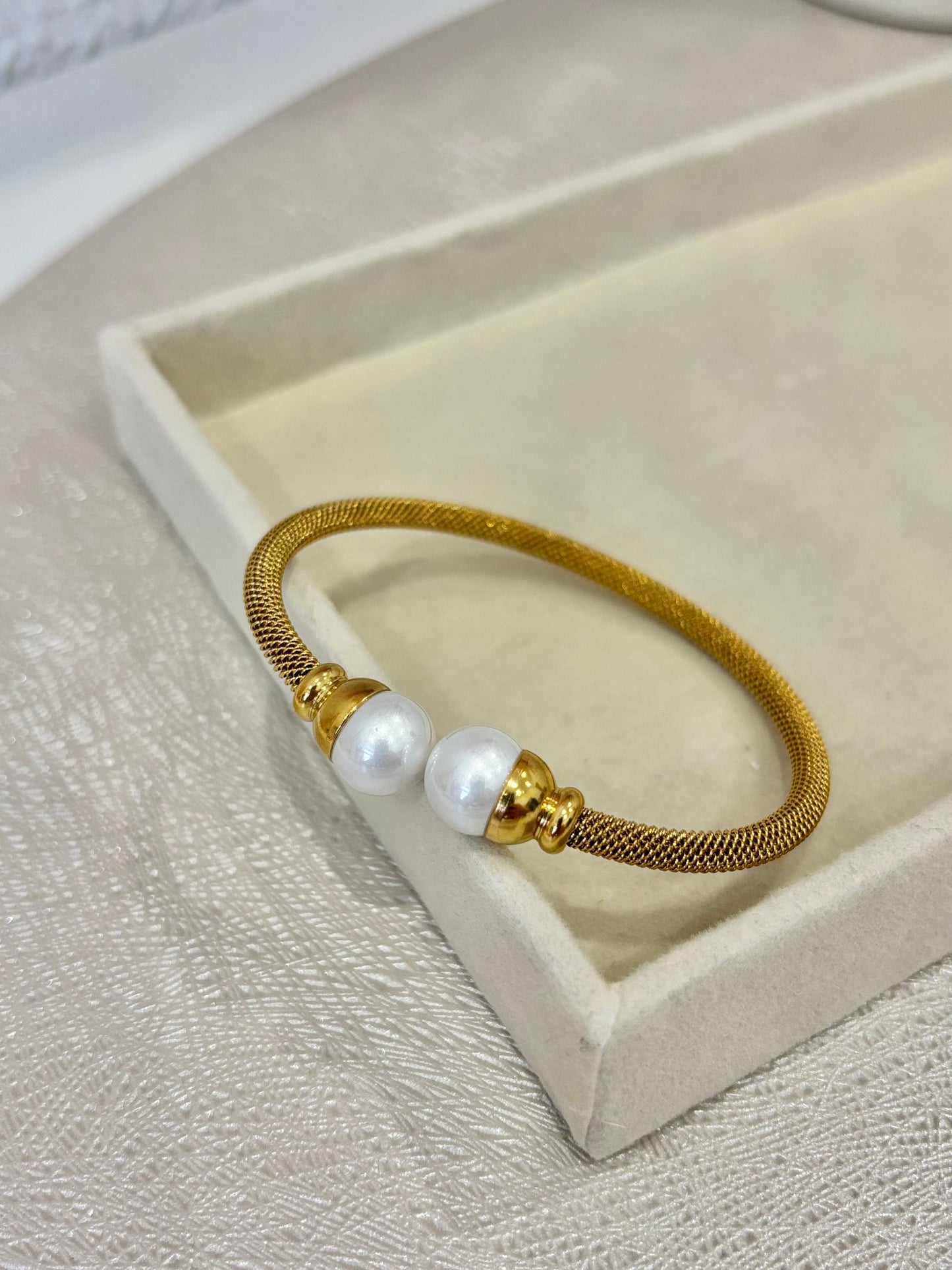 Brazalete Perla Elegante