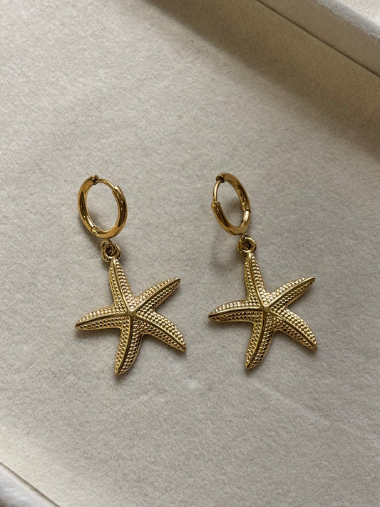 Pendientes Estrellas de mar